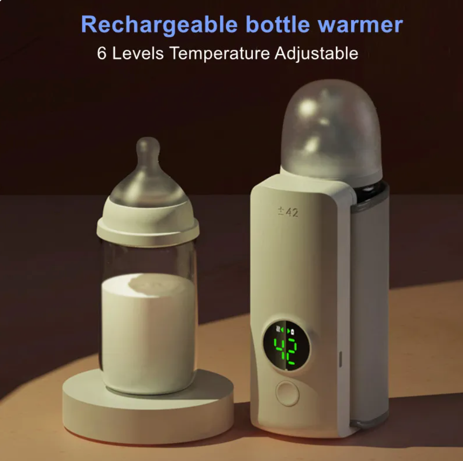 Portable Wireless Baby Bottle Warmer Elegance Lifestyle