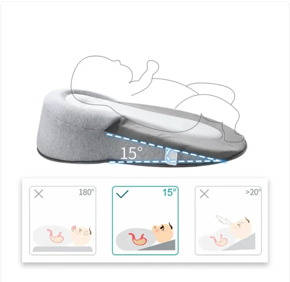 Baby Anti-Spit Up Pillow Elegance Lifestyle
