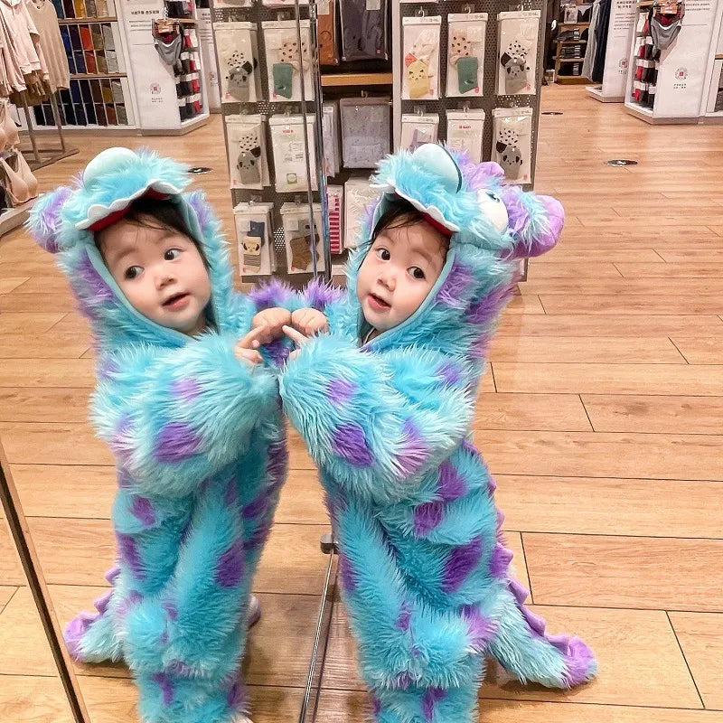 Cute Animal Baby Jumpsuit With Hooded Zipper Elegance Lifestyle