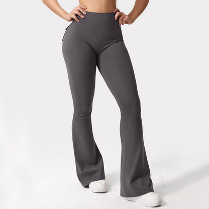 High-Waisted Cargo Joggers Elegance Lifestyle
