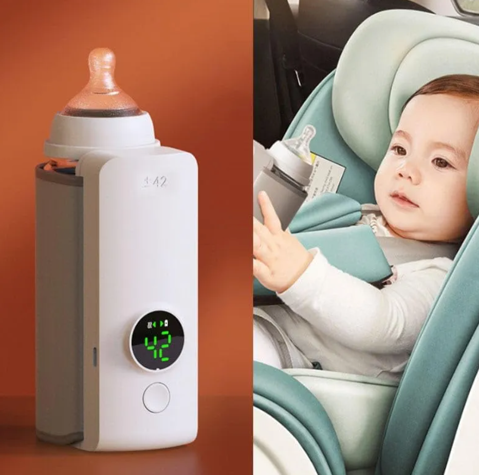 Portable Wireless Baby Bottle Warmer Elegance Lifestyle
