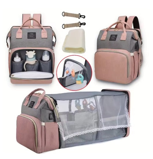 Large-Capacity Mommy Bag Elegance Lifestyle