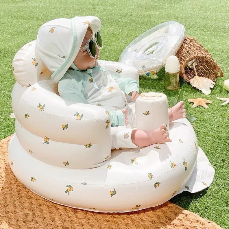 Inflatable Baby Chair for Dining & Bath Elegance Lifestyle