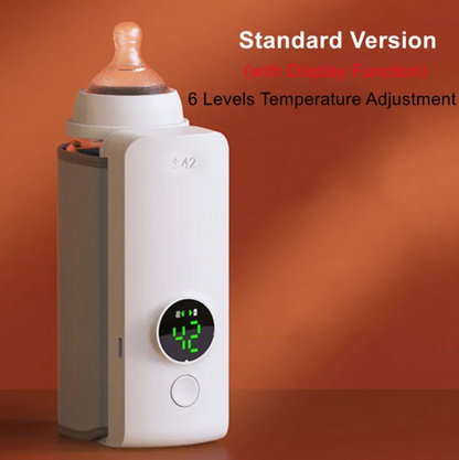 Portable Wireless Baby Bottle Warmer Elegance Lifestyle